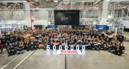 特斯拉上海超級工廠第500萬個電池包已下線 達成又一里程碑